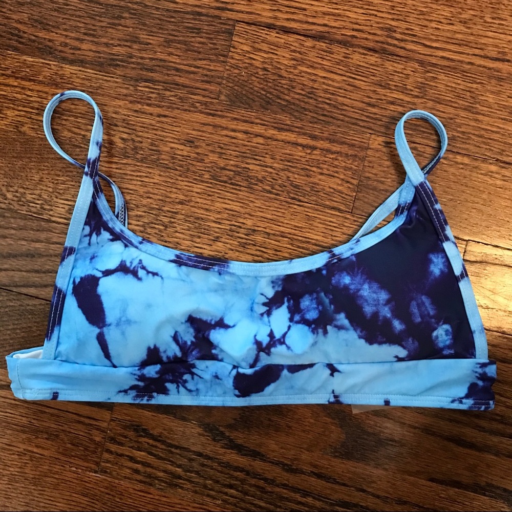 Tie Dye SHEIN bikini top